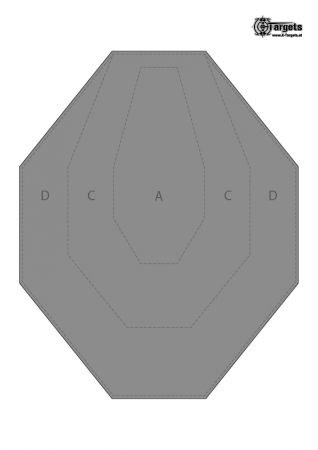 IPSC Micro Paper Target